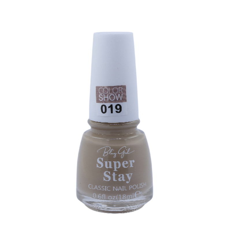 Bling Girl SUPER STAY CLASSIC NAIL POLISH18ml  019#[S2401P03]