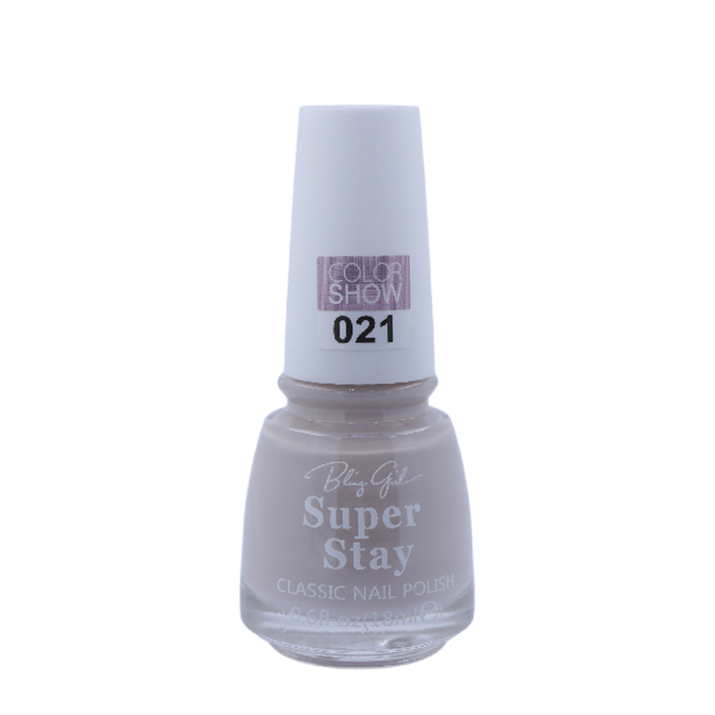 Bling Girl SUPER STAY CLASSIC NAIL POLISH18ml  021#[S2401P03]