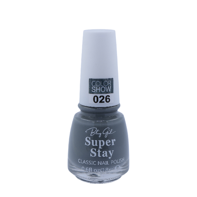 Bling Girl SUPER STAY CLASSIC NAIL POLISH18ml  026#[S2401P03]