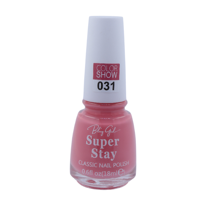 Bling Girl SUPER STAY CLASSIC NAIL POLISH18ml  031#[S2401P03]