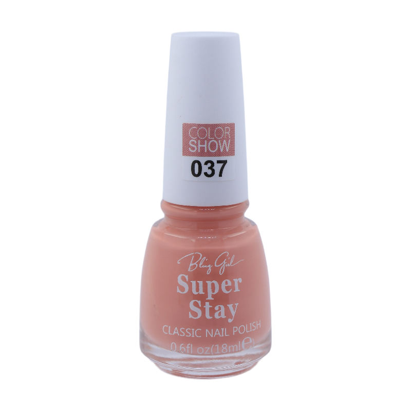 Bling Girl SUPER STAY CLASSIC NAIL POLISH18ml  037#[S2401P03]