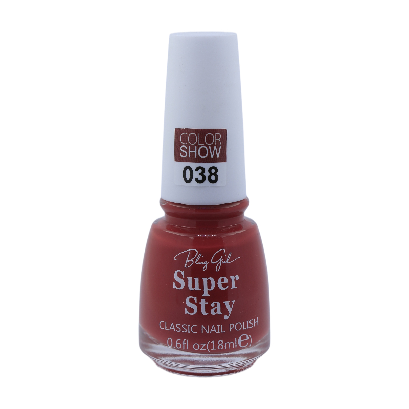 Bling Girl SUPER STAY CLASSIC NAIL POLISH18ml  038#[S2401P03]