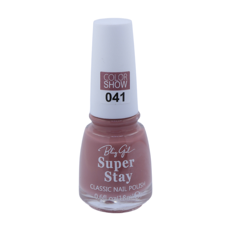 Bling Girl SUPER STAY CLASSIC NAIL POLISH18ml  041#[S2401P03]