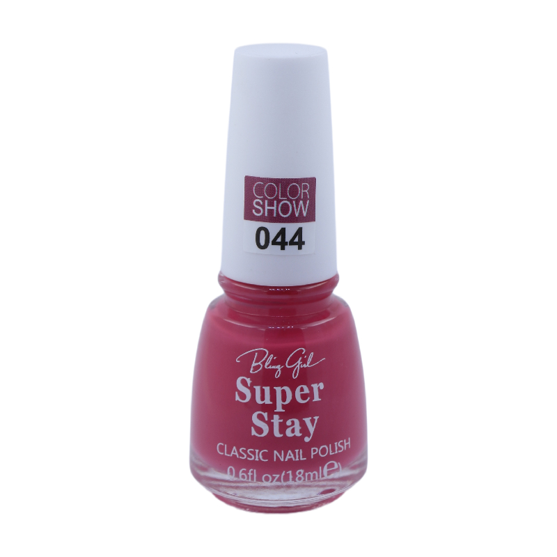 Bling Girl SUPER STAY CLASSIC NAIL POLISH18ml  044#[S2401P03]