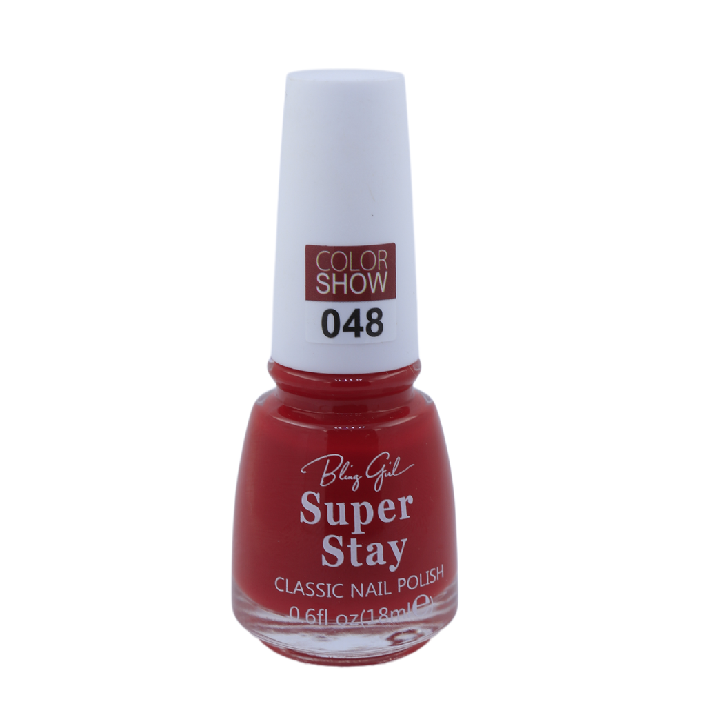 Bling Girl SUPER STAY CLASSIC NAIL POLISH18ml  048#[S2401P03]