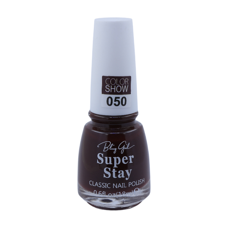 Bling Girl SUPER STAY CLASSIC NAIL POLISH18ml  050#[S2401P03]