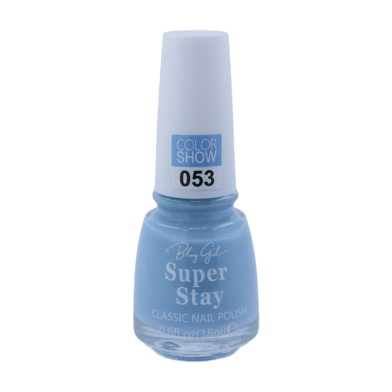 Bling Girl SUPER STAY CLASSIC NAIL POLISH18ml  053#[S2401P03]