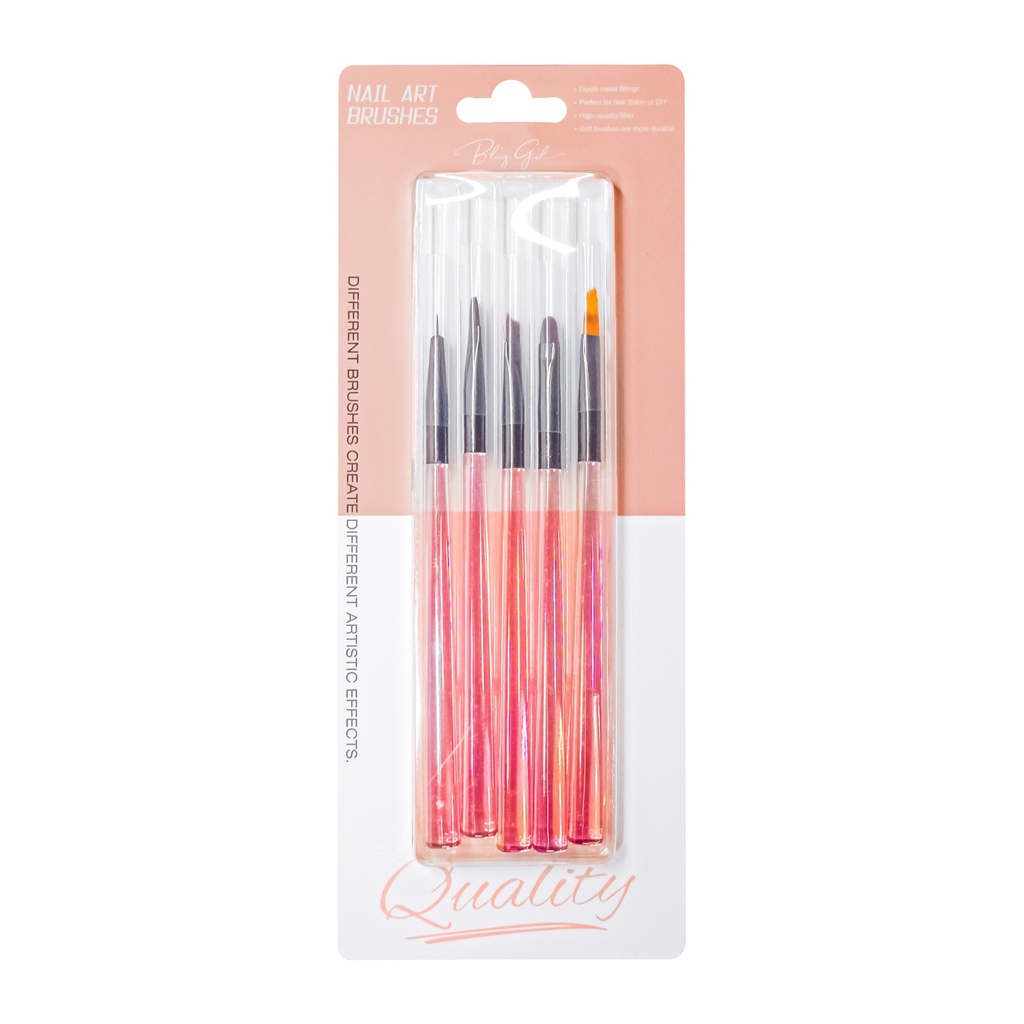 5-Piece Acrylic Brush
