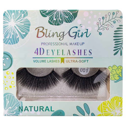 [6632110781216] Bling Girl 4D Natural Eyelashes [1016]