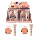 USHAS Perfect 2 IN 1 Foundation and Concealer + Matte Powder Set [3087]