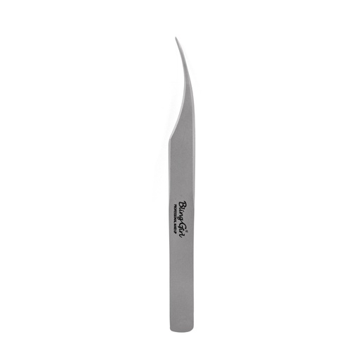 [6372009533457] Bling Girl Curved Point Tweezer [2290]