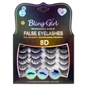 Bling Girl 8D 14 Pairs Eyelashes [3429]