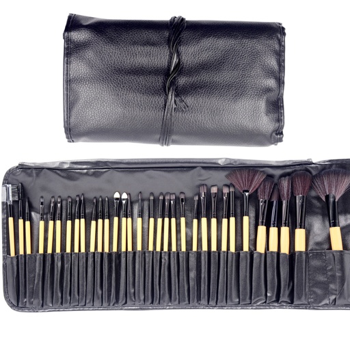 [6211911351622] Bling Girl Make Up Bag With Brushes [3580]