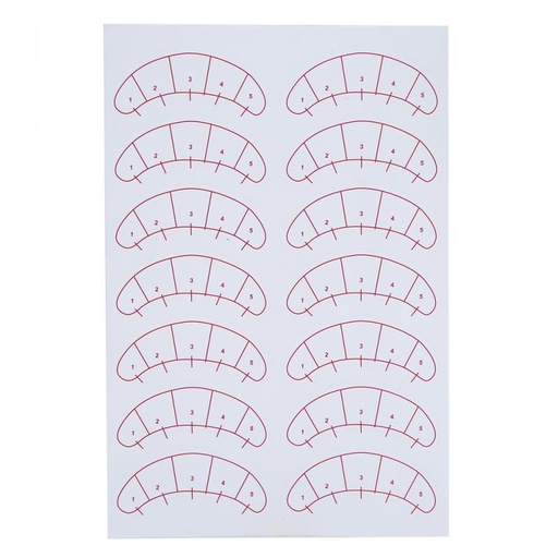 [6612010780557] Bling Girl Beauty Eyelash Stickers [5148]