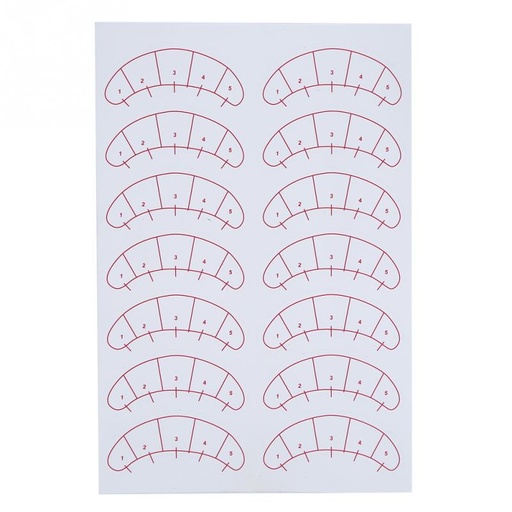 [6612010780557] Bling Girl Beauty Eyelash Stickers [5148]