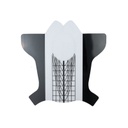 Bling Girl Transparent Nail Form Sticker [5952]