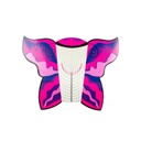 Bling Girl Pink and Purple Butterfly Nail Form Sticker [6074]