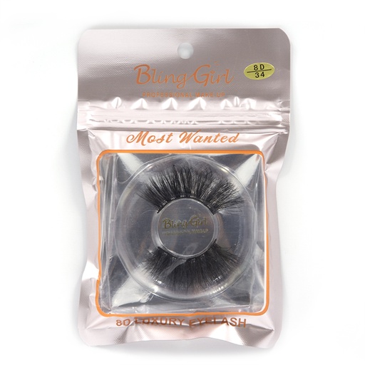 [6611909783211] Bling Girls Most Wanted 8D Luxury Eyelashes [5803]