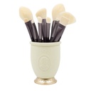 Bling Girl 10 Piece Make Up Brush Set In A Brush Holder [8621]