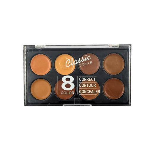 [6972393115231] Classic Dream 8 Colour Corrector Concealer Palette [ S23JP95 ]