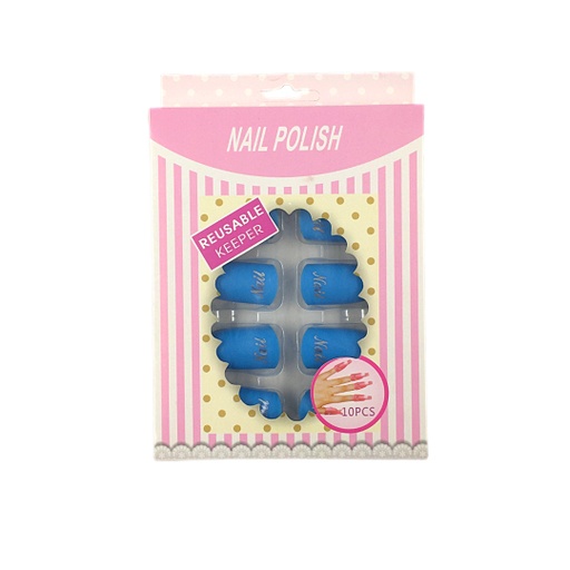 [637210977027X] Nail Polish Reusable Nails 10Pcs [ S23FP125 ]