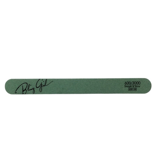 [600158] Bling Girl  Double Sided Straight Nail File  [ S23JP46 ]