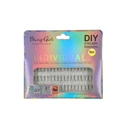 [6612098740252] Bling Girl DIY Individual Lashes [ S23MP58 ]