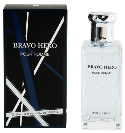 [5060909988118] BRAVO HERO HOMME Eau de Toilette 100ml  [S2310P24]