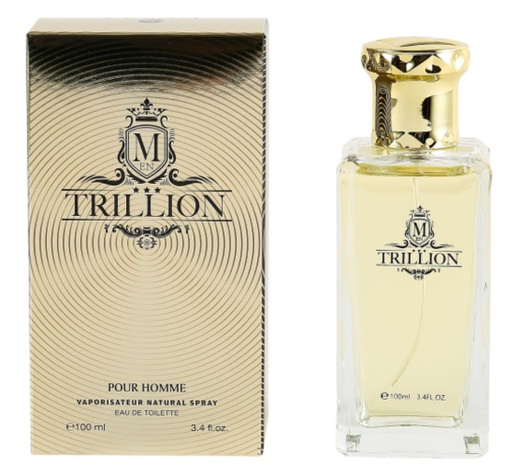 [5060909988224] MEN TRILLION HOMME Eau de Toilette 100ml  [S2310P30]