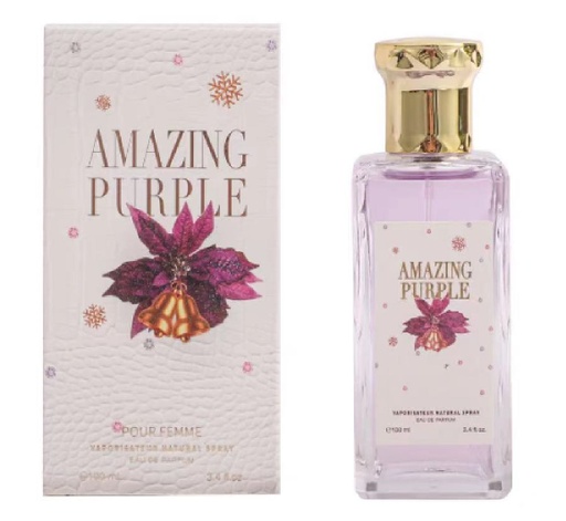 [5060909982765] AMAZING PURPLE FEMME  Eau de Parfum 100ml  [S2310P41]