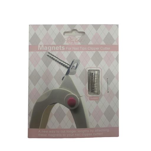 [6372306452758] Bling Girl Magnets For Nail Tips CLipper Cutter[ S2310P46 ]