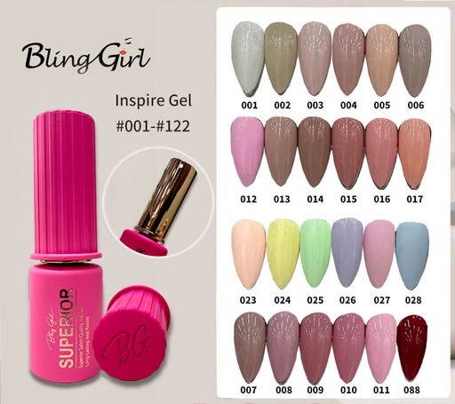 [6342306550396] Bling Girl Superior Salon-Quality Nail Gel Long-Lasting And Resists[ S2310P79 ]