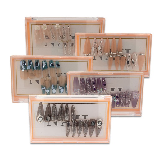 [6362112704073] Professional Nail Acrylic Tip Set[ S2310P99 ]