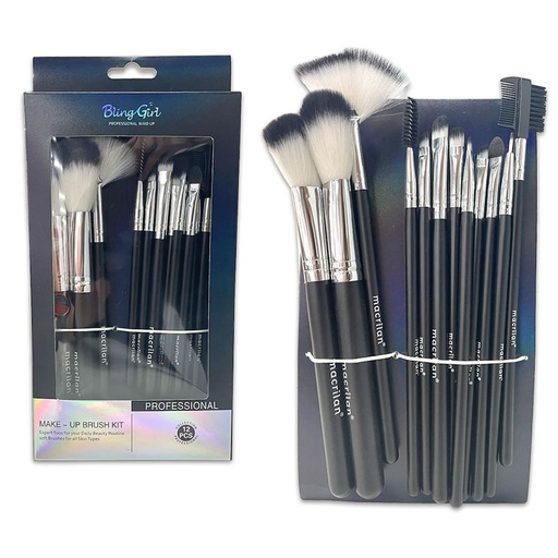 [6212122695208] Blinggirl Professional Make up Brush Kit [ S2311P10 ]