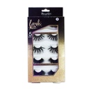 Blinggirl Professional Make up  Glamour& Voluminous 25MM Eyelashes 5 Pairs [ S2311P27 ]