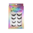 Blinggirl 8D FAUX MINK  Make up  Vogue lash 5 Pairs [ S2311P31 ]