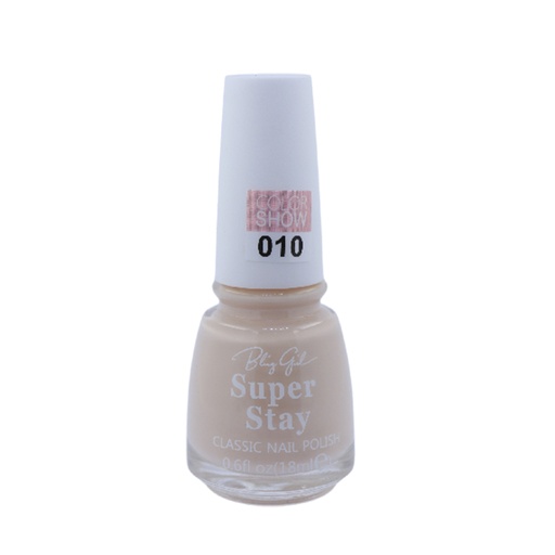 [6342112071856] Bling Girl SUPER STAY CLASSIC NAIL POLISH18ml  010#[S2401P03]