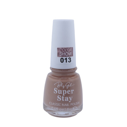 [6342112071856] Bling Girl SUPER STAY CLASSIC NAIL POLISH18ml  013#[S2401P03]