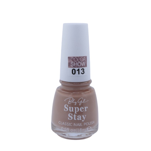 [6342112071856] Bling Girl SUPER STAY CLASSIC NAIL POLISH18ml  013#[S2401P03]