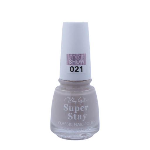 [6342112071856] Bling Girl SUPER STAY CLASSIC NAIL POLISH18ml  021#[S2401P03]