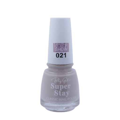 [6342112071856] Bling Girl SUPER STAY CLASSIC NAIL POLISH18ml  021#[S2401P03]