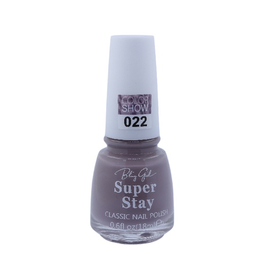 [6342112071856] Bling Girl SUPER STAY CLASSIC NAIL POLISH18ml  022#[S2401P03]