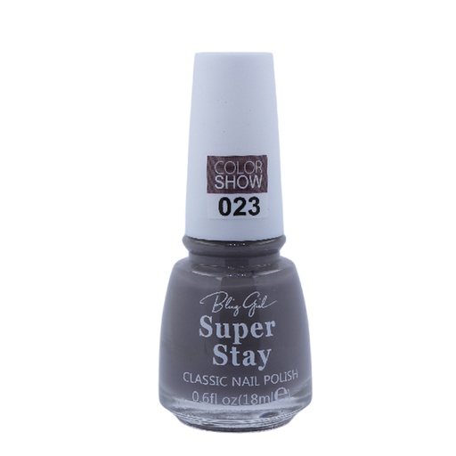 [6342112071856] Bling Girl SUPER STAY CLASSIC NAIL POLISH18ml  023#[S2401P03]