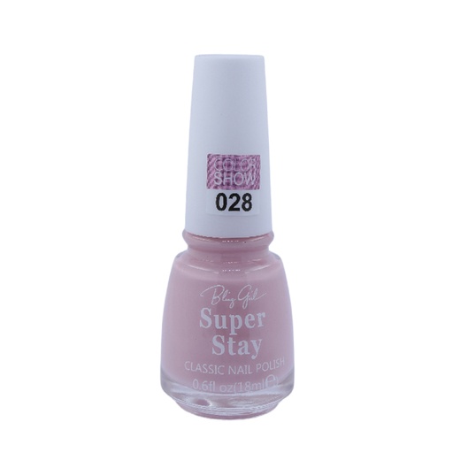 [6342112071856] Bling Girl SUPER STAY CLASSIC NAIL POLISH18ml  028#[S2401P03]