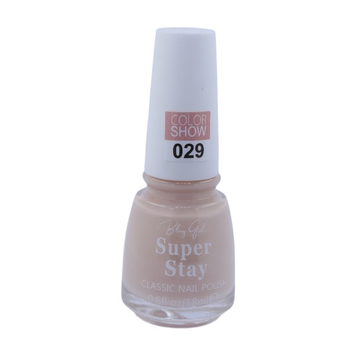 [6342112071856] Bling Girl SUPER STAY CLASSIC NAIL POLISH18ml  029#[S2401P03]