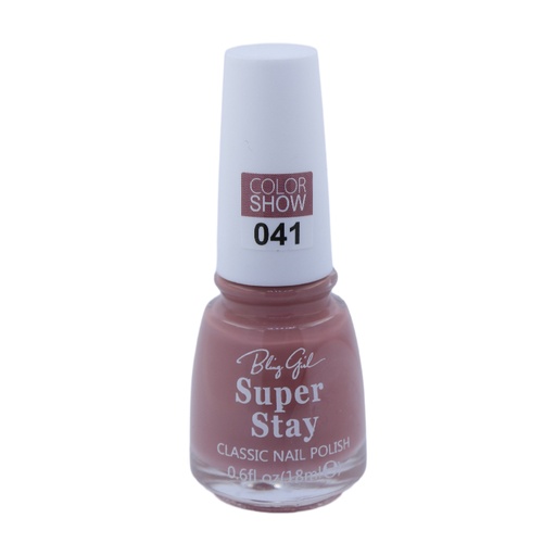 [6342112071856] Bling Girl SUPER STAY CLASSIC NAIL POLISH18ml  041#[S2401P03]