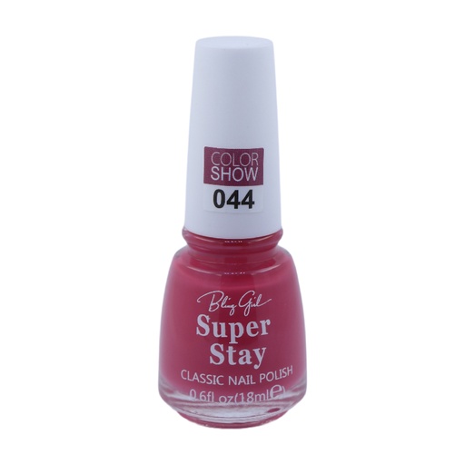 [6342112071856] Bling Girl SUPER STAY CLASSIC NAIL POLISH18ml  044#[S2401P03]