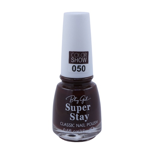 [6342112071856] Bling Girl SUPER STAY CLASSIC NAIL POLISH18ml  050#[S2401P03]