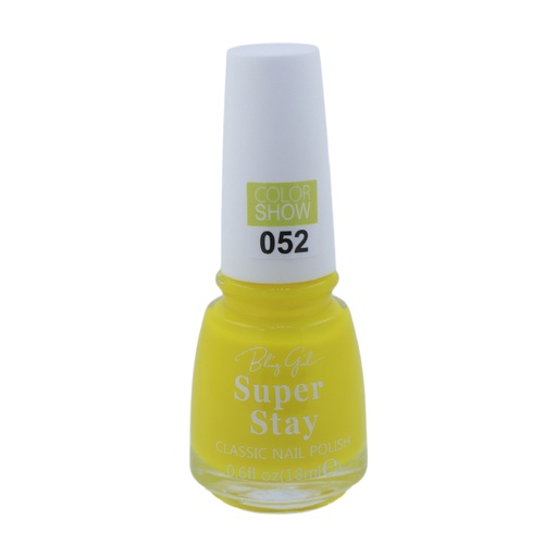 [6342112071856] Bling Girl SUPER STAY CLASSIC NAIL POLISH18ml  052#[S2401P03]