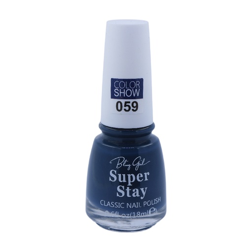 [6342112071856] Bling Girl SUPER STAY CLASSIC NAIL POLISH18ml  059#[S2401P03]